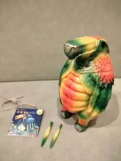 ソフビ monstock 伝説巨鳥パボラス O izumonster 安楽安作 - メルカリ