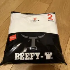 【新品未開封】Hanes BEEFY-T シャツ【2枚組】ホワイト XLサイズ