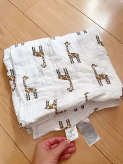 aden + anais キリン柄 ブランケット ガーゼ