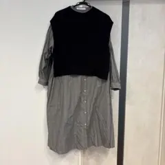 アメリカンホリック　ワンピース　シャツ　ベスト