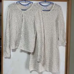 ユニクロ　イネスカーディガン＆チュニック　セットアップ