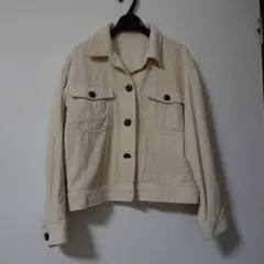 コーデュロイブルゾン