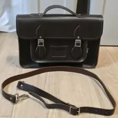 Zatchels ザッチェルズ 3WAY レザー サッチェルバッグ ブラウン