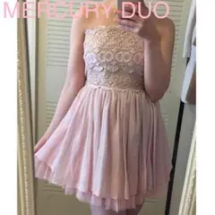 MERCURYDUO新品‼︎吉川ひなの着用ドレス ベアトップドレス