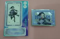 メダリスト　モノクロコーデ　回転アクスタ＋クリアカード　狼嵜光