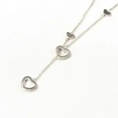 【TIFFANY】ティファニー ハートラリアット　ネックレス　シルバー925