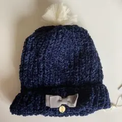 柔らかい　ニット帽