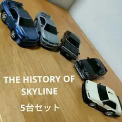 スカイライン 　THE HISTORY OF SKYLINE　プルバックカー