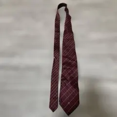 srm255 Aquascutum チェック柄 ネクタイ