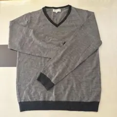 B'MING LIFE STORE グレー Vネックセーター 50