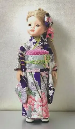 お正月応援価格♡ パオラレイナ（32cmサイズ） パオラドール 着物4点セット