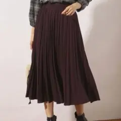 J.PRESS ノルディス2WAYジョーゼット プリーツスカート　新品のサムネイル