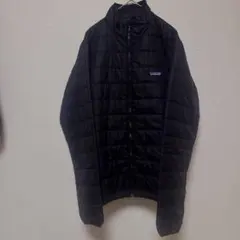 【未使用級】patagonia ナノパフジャケット 黒　キッズXXL