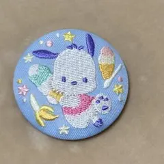ポチャッコ ランダム サンリオキャラクターズ 刺繍缶バッジビスケット2