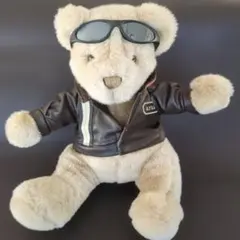 aram スピード　デーモン　ベアー　レザージャケット クマ ぬいぐるみ