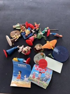 アルプスの少女ハイジ　未来少年コナン　など　ジャンク品フィギュア　まとめ売り