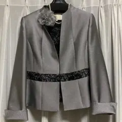 最終値下げ　東京ソワール　ユキコキミジマ　米沢織　ジャケット13号