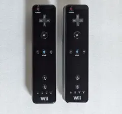 Wiiリモコン ブラック 2個セット