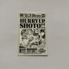 僕のヒーローアカデミア展 ヒロアカ展　原画展　入場特典　轟焦凍