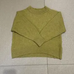 アーバンリサーチ　ニット　セーター　イエロー