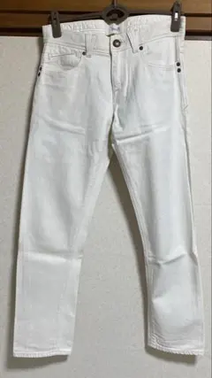 週末SALE❗️YANUK ヤヌークホワイトデニム　24 tantan購入のサムネイル