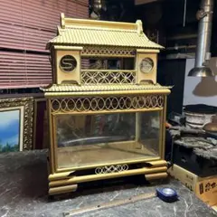 地車 だんじり 18金総メッキ 7.6kg ケース付き - メルカリ