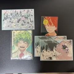 ヒロアカ原画展　緑谷出久　セット