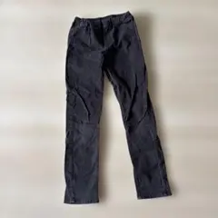 UNIQLO KIDS デニムレギンスパンツ ブラック 125-135cm