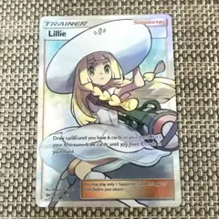 ポケモンカード　海外版　英語　レリーフSR仕様　帽子リーリエのサムネイル