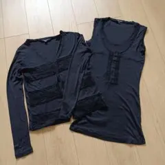 NINE WEST アンサンブル カーディガン タンクトップのサムネイル