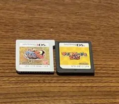 ONEPIECEの3DSとマリオパーティのDSのゲームソフト 中古品