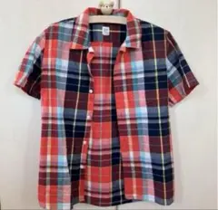 GAP KIDS 半袖チェックシャツ サイズ140