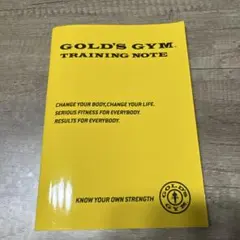 GOLD'S GYM トレーニングノート