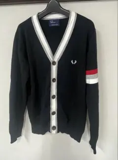 FRED PERRY カーディガン ブラック Lのサムネイル