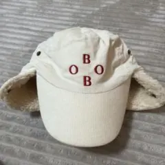 BOBO CHOSES コーデュロイ 耳当て付き キャップ