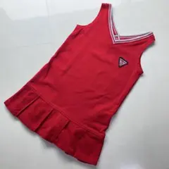 COMME CA ISM ノースリーブ ワンピース レッド 赤 80cmのサムネイル