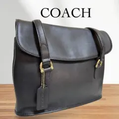 オールドコーチ　レザーショルダーバッグ