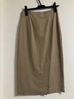 UNITED ARROWS ベージュ タイトスカート