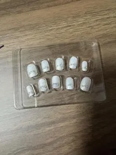 michi Nail パールホワイトエレガントネイルのサムネイル