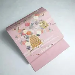 染帯 モダン 全通 九寸名古屋帯 銀彩 華紋 未使用品 正絹 Q654 2025年最新】染帯の人気アイテム - メルカリ 染帯 モダン 全通 九寸