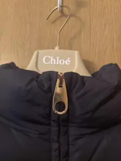 Chloé ネイビー ポンチョコート ダウンジャケットのサムネイル