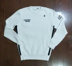 le coq sportif GOLF クルーネックセーター ホワイト L