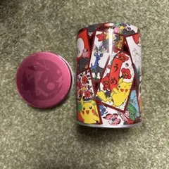 ピカチュウデザインの空き缶
