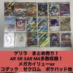 ヨ*ト様 AR MA SAR SR まとめ売り メガカイリューex ポケパッド