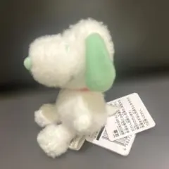 SNOOPY マスコット ふわっとカラフル スヌーピー グリーンのサムネイル