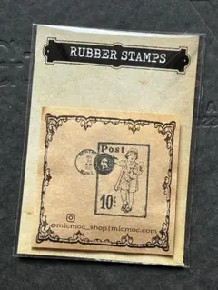 mic moc クリングスタンプ Me & Dolly Postage AU製