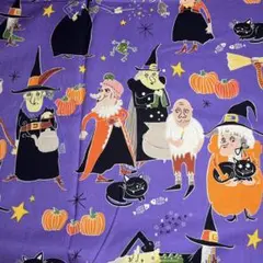 ハロウィン　アレキサンダーヘンリー　パンプキン柄　usaコットン 廃版レア