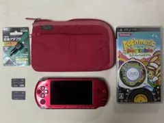 SONY PSP 3000 本体 ラディアントレッドセット