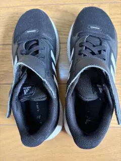 adidas ブラック スニーカー マジックテープ