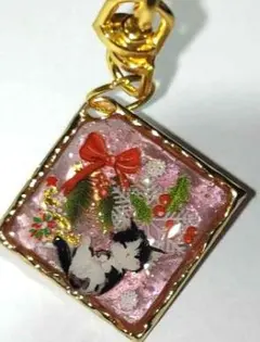 猫ちゃん♫X'masキーホルダー